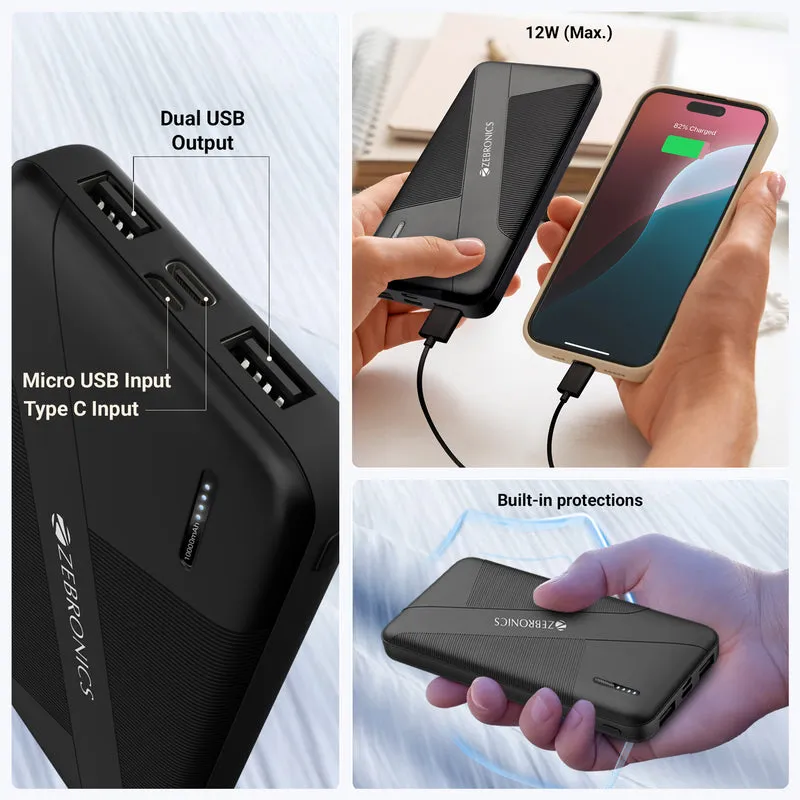ZEBRONICS Power Bank 10000 mAh (EnergiPod PB17) view 5